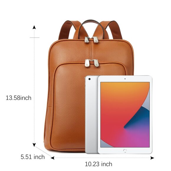 colorful leather backpacks for college MOUSM Genuine Bags, Solid Brown Backpacks, Bags, Trave – Mousm 2.2 lb Wearing Method Genuine Python Skin Blue Shiny